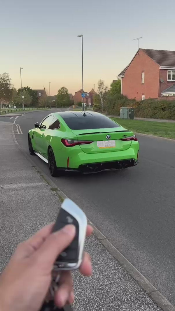 BMW M4 2022 remote engine start